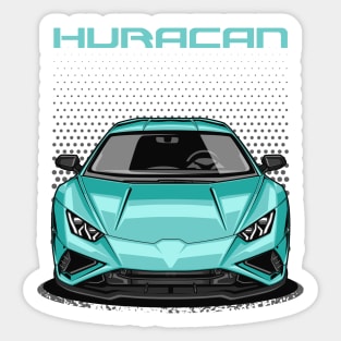 Huracan LP610-4 (Celeste) Sticker